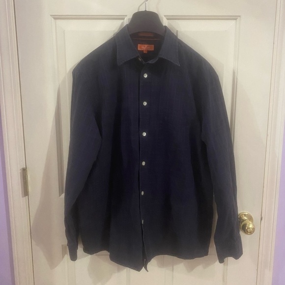 Faconnable Men’s Large Long Sleeve‎ Button Down Shirt - Picture 2 of 8